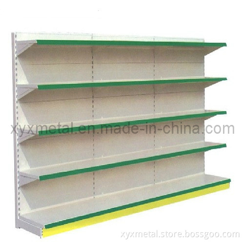 Double Sides Supermarket Shelf with 4 Layers